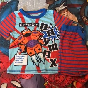 Baymax Disney PJ Short Set